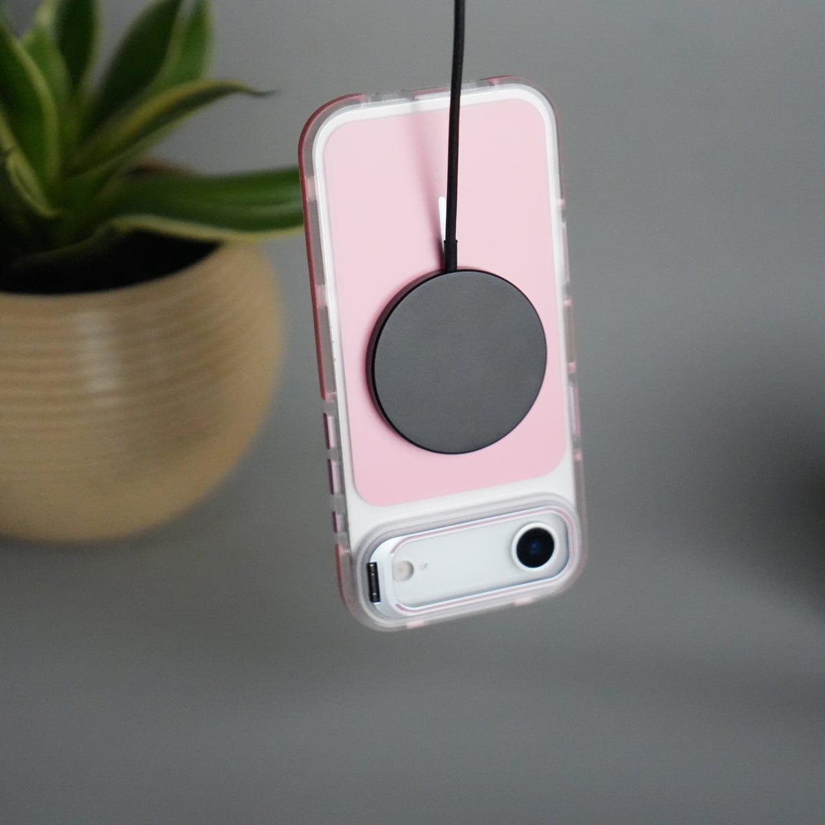 iPhone 17 Air Matte Finish MagSafe Case with Ultra-Slim Metal Kickstand
