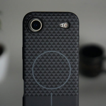 iPhone 17 Air Woven Pattern MagSafe Case for  | Textured Grip | Shockproof Protection