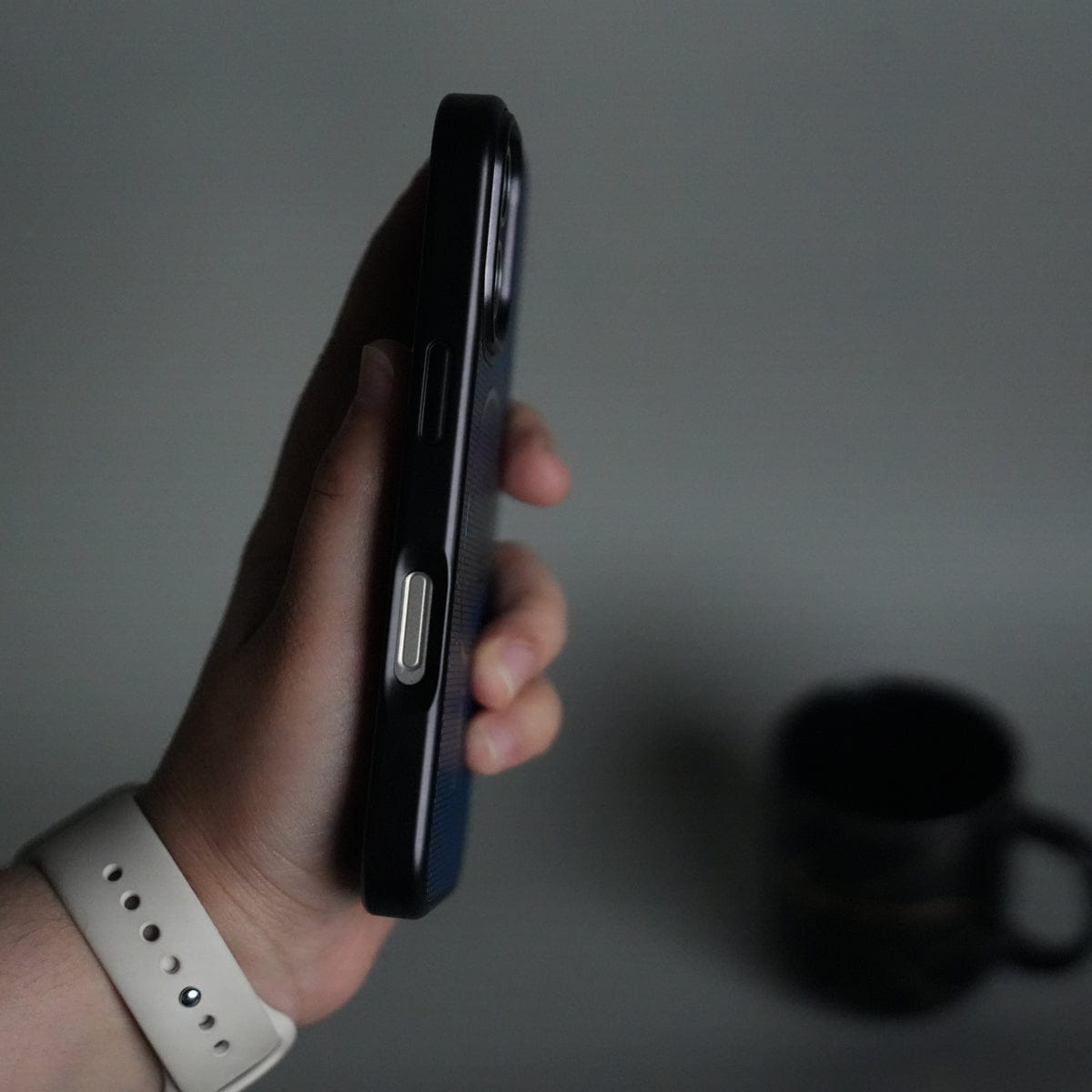 iPhone 17 Carbon Design Mag Ring Case Slim Protective Cover