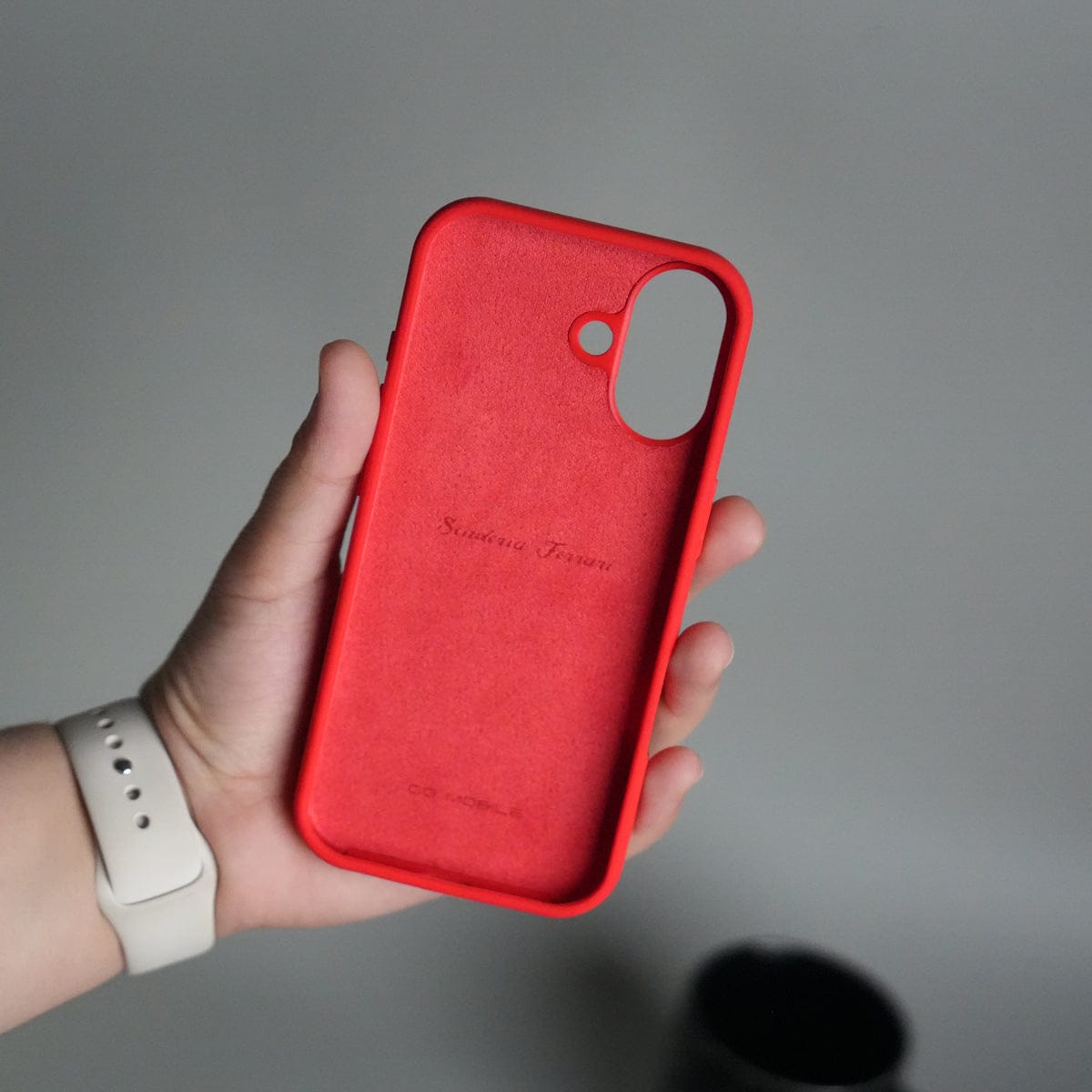 iPhone 17 FR V8 Series Design Silicone Protective Case Cover