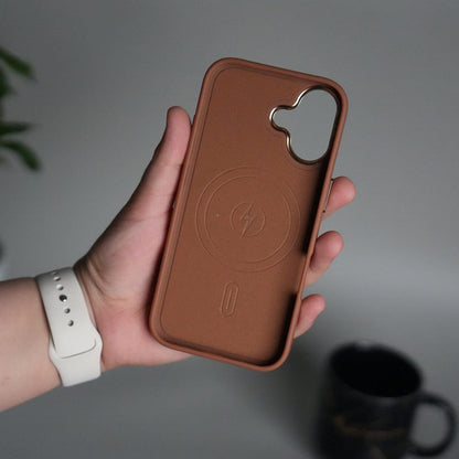 iPhone 17 Matte MagSafe Case | Electroplated Camera Frame | Shockproof Back Cover