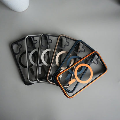 iPhone 17 Military Grade Durable Aluminum Frame MagSafe Case | Anti-Yellowing Technology Case