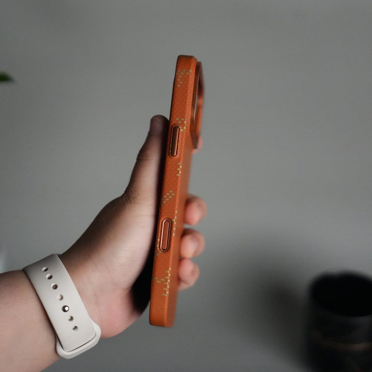 iPhone 17 Pro Aramid Fiber Slim Case Cover  | Orange