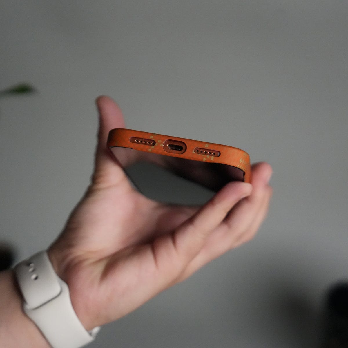 iPhone 17 Pro Aramid Fiber Slim Case Cover  | Orange
