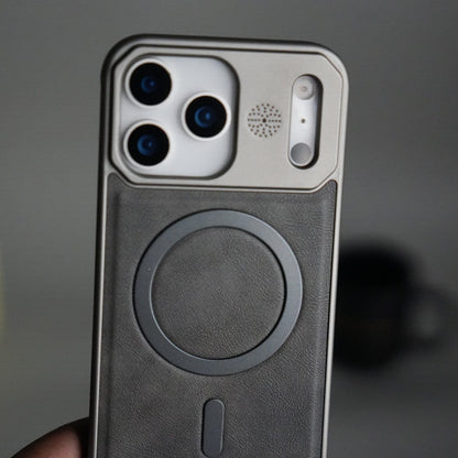 iPhone 17 Pro Cover Frameless PU Leather Case