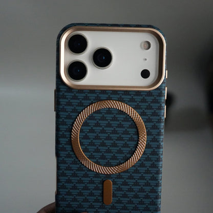 iPhone 17 Pro Elite Leather-Texture Case Cover