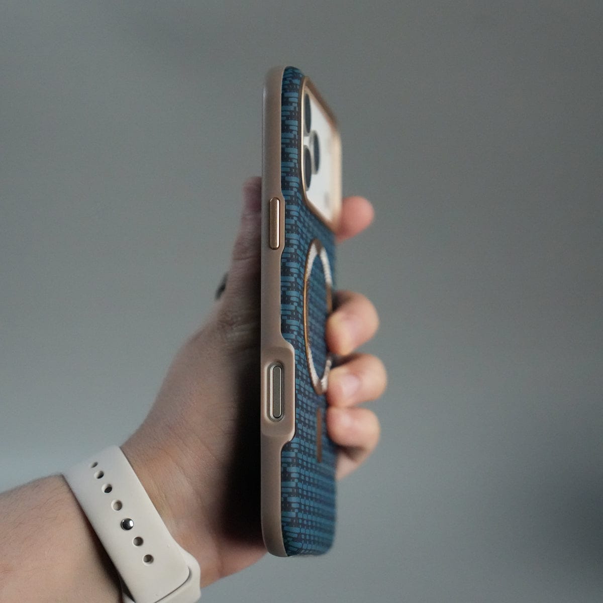 iPhone 17 Pro Elite Leather-Texture Case Cover