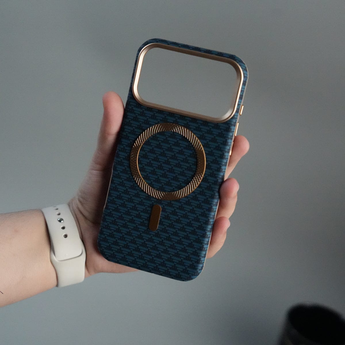 iPhone 17 Pro Elite Leather-Texture Case Cover