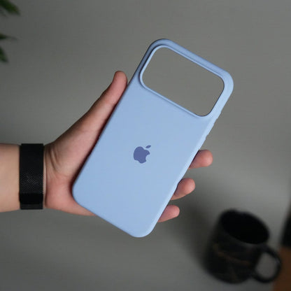 iPhone 17 Pro Liquid Silicone Case Cover (Baby Blue)