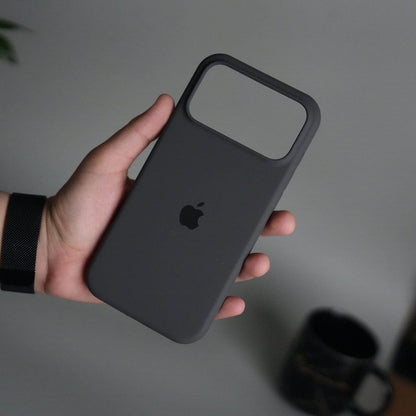iPhone 17 Pro Liquid Silicone Case Cover (Dark Gray)