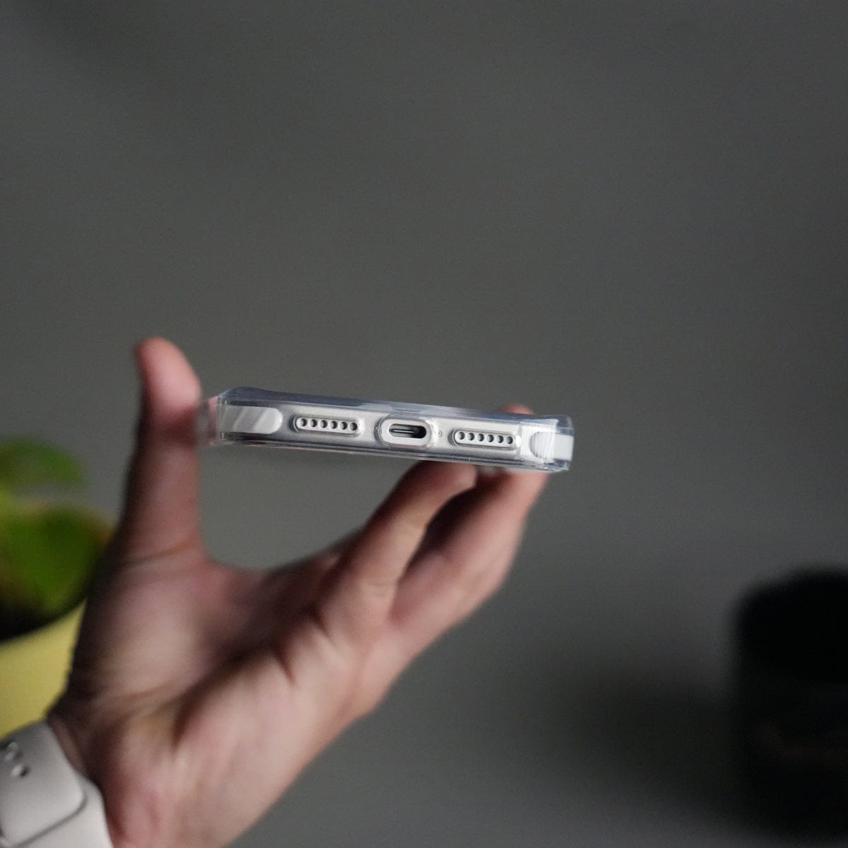 iPhone 17 Pro Max ClearShield Metal Ring Stand MagSafe Case Cover
