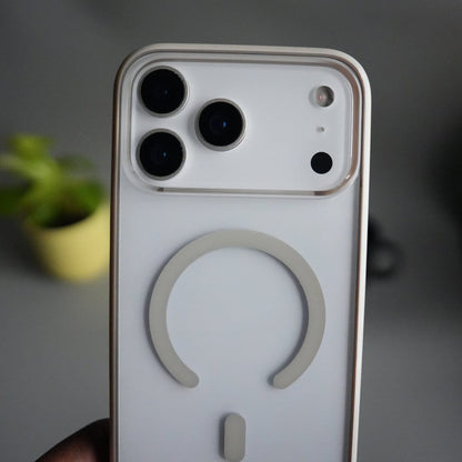 iPhone 17 Pro ClearView LumiEdge MagSafe Case | Transparent Cover