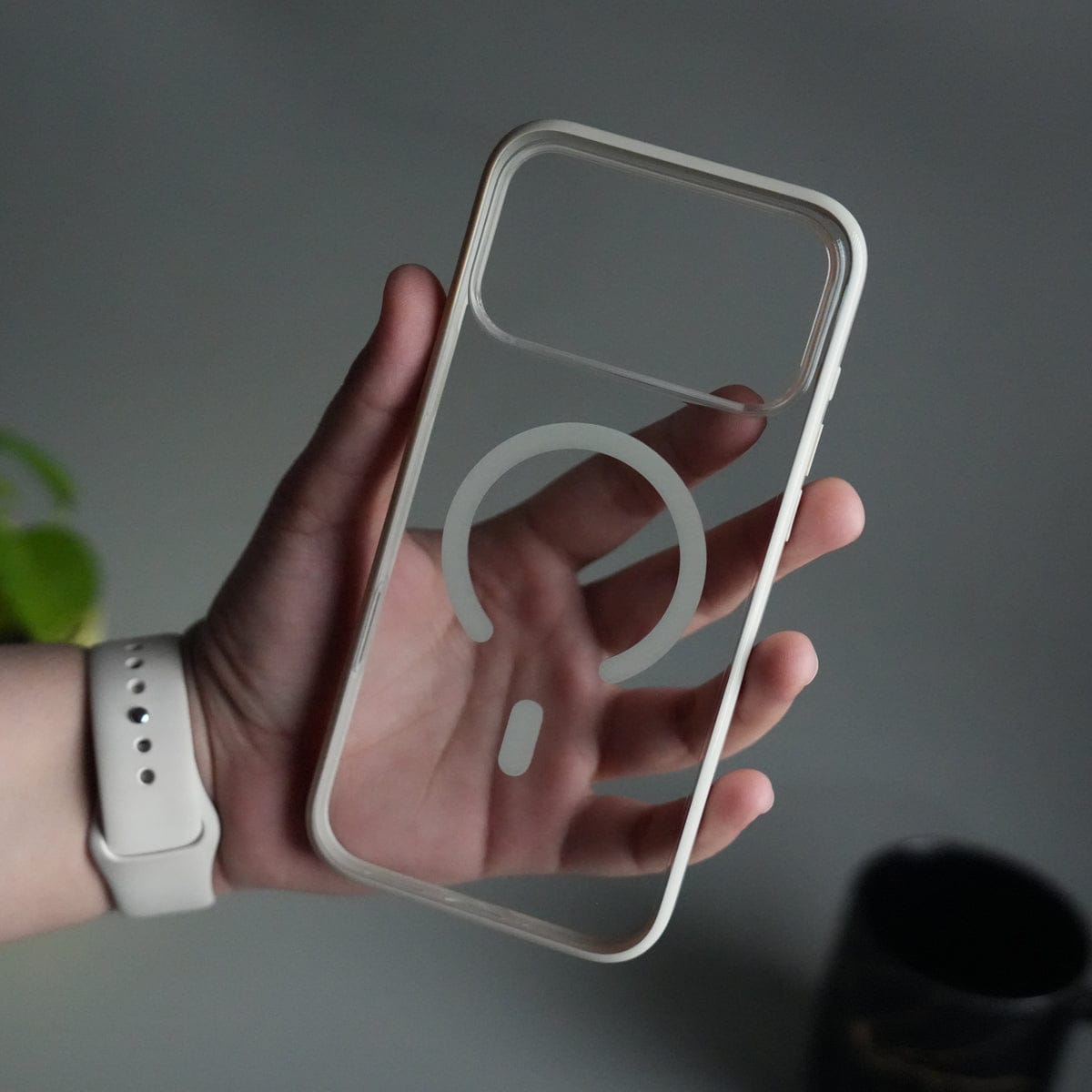 iPhone 17 Pro ClearView LumiEdge MagSafe Case | Transparent Cover