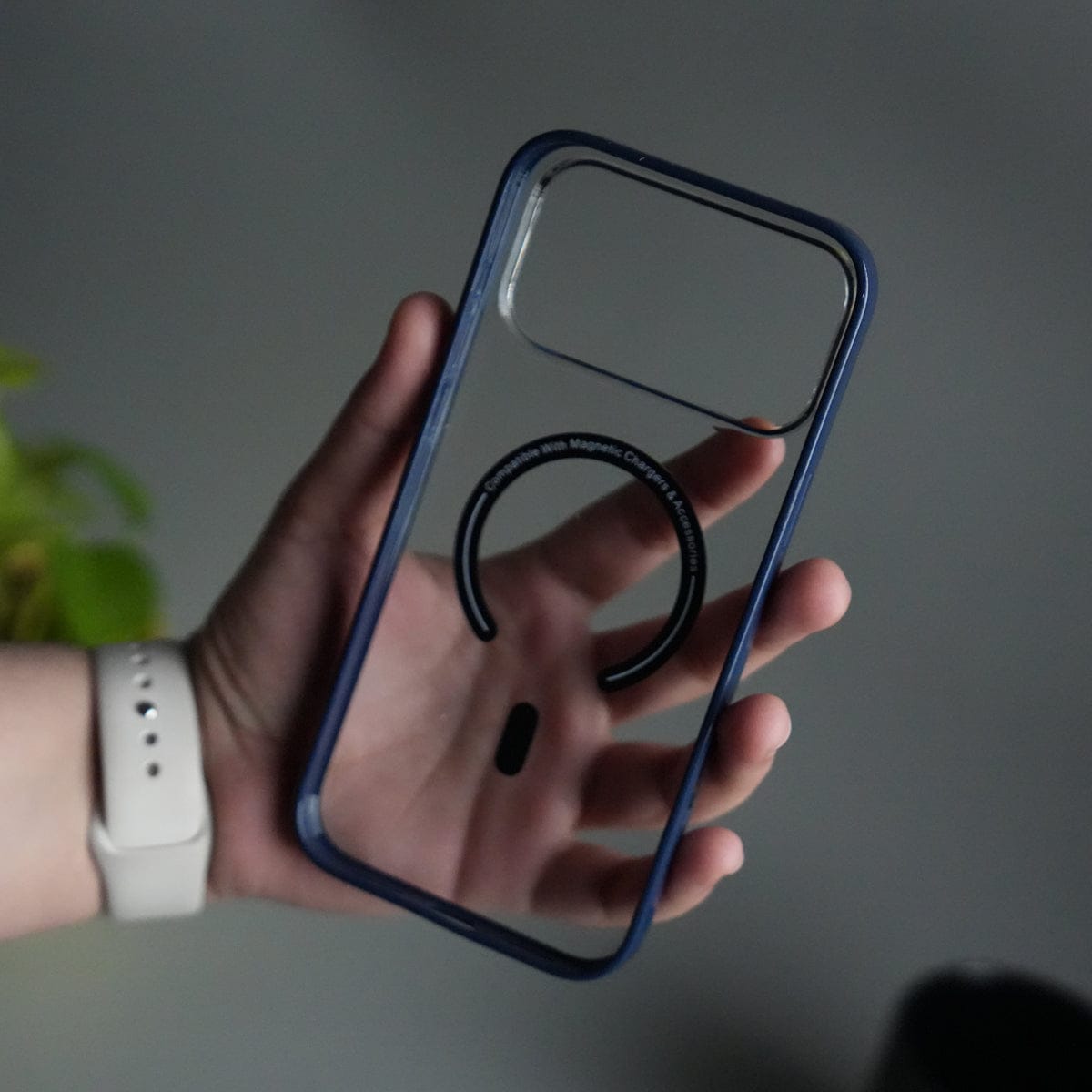 iPhone 17 Pro ClearView LumiEdge MagSafe Case | Transparent Cover