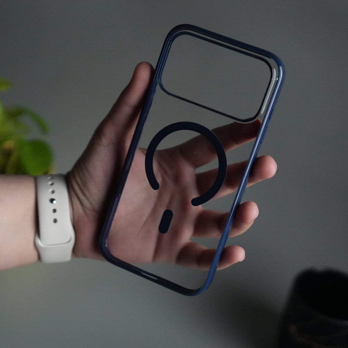 iPhone 17 Pro ClearView LumiEdge MagSafe Case | Transparent Cover