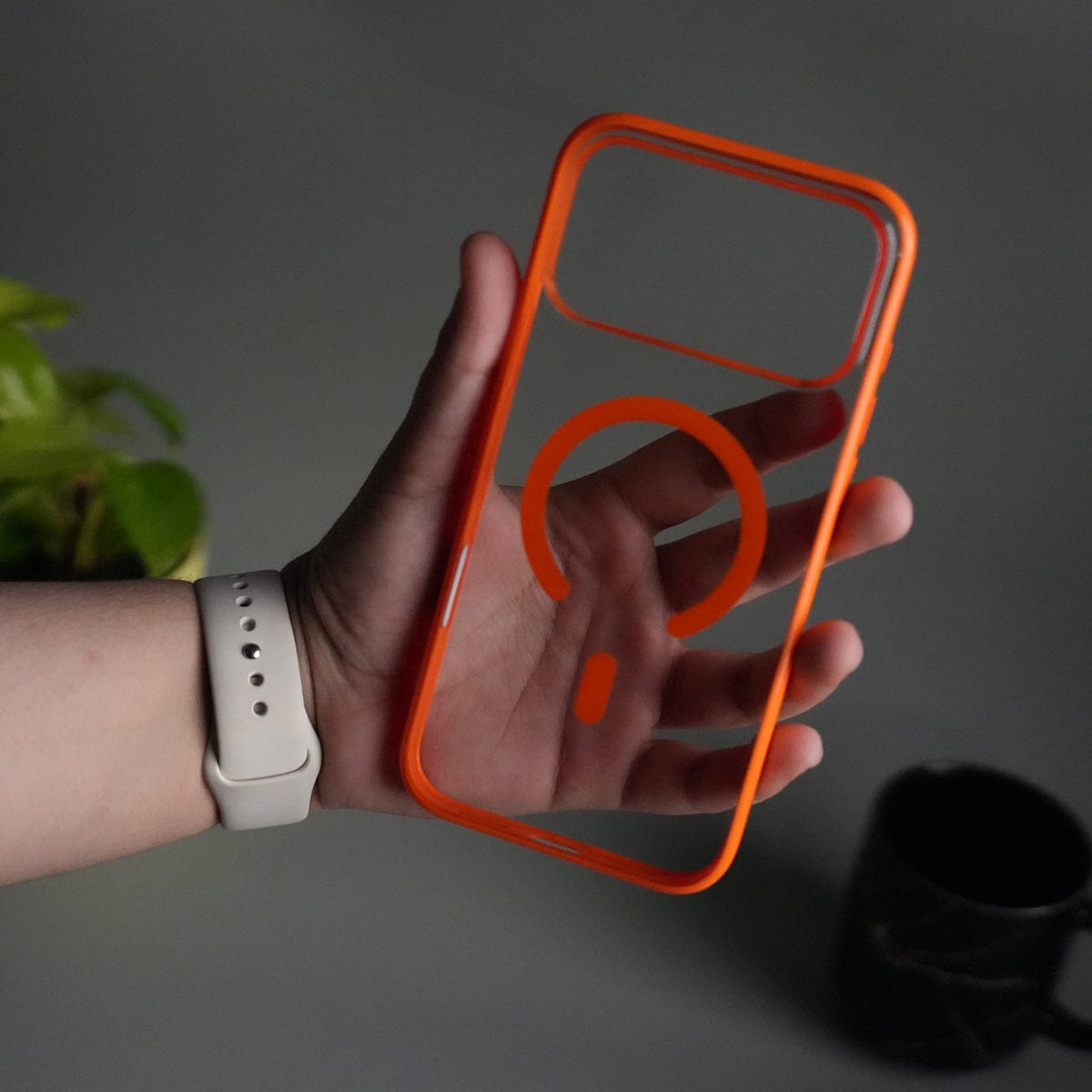 iPhone 17 Pro ClearView LumiEdge MagSafe Case | Transparent Cover