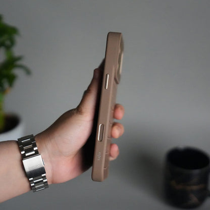 iPhone 17 Pro Crocodile Leather Pattern Case | Premium Luxury Back Cover with Metal Camera Frame