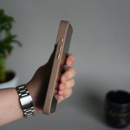 iPhone 17 Pro Crocodile Leather Pattern Case | Premium Luxury Back Cover with Metal Camera Frame