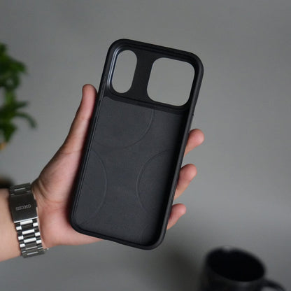 iPhone 17 Pro Max Crocodile Leather Pattern Case | Premium Luxury Back Cover with Metal Camera Frame