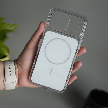 iPhone 17 Pro Max Crystal Series Hard Transparent MagSafe Case