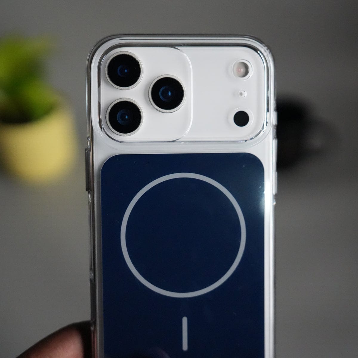 iPhone 17 Pro Crystal Series Hard Transparent MagSafe Case