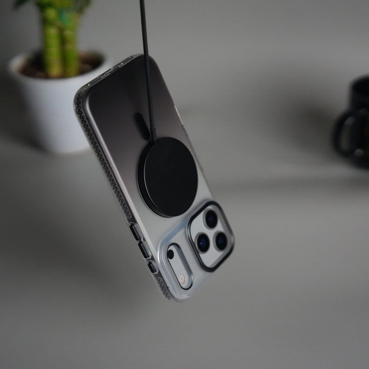 iPhone 17 Pro Dual Color Shade Smoke Matte MagSafe Case Cover