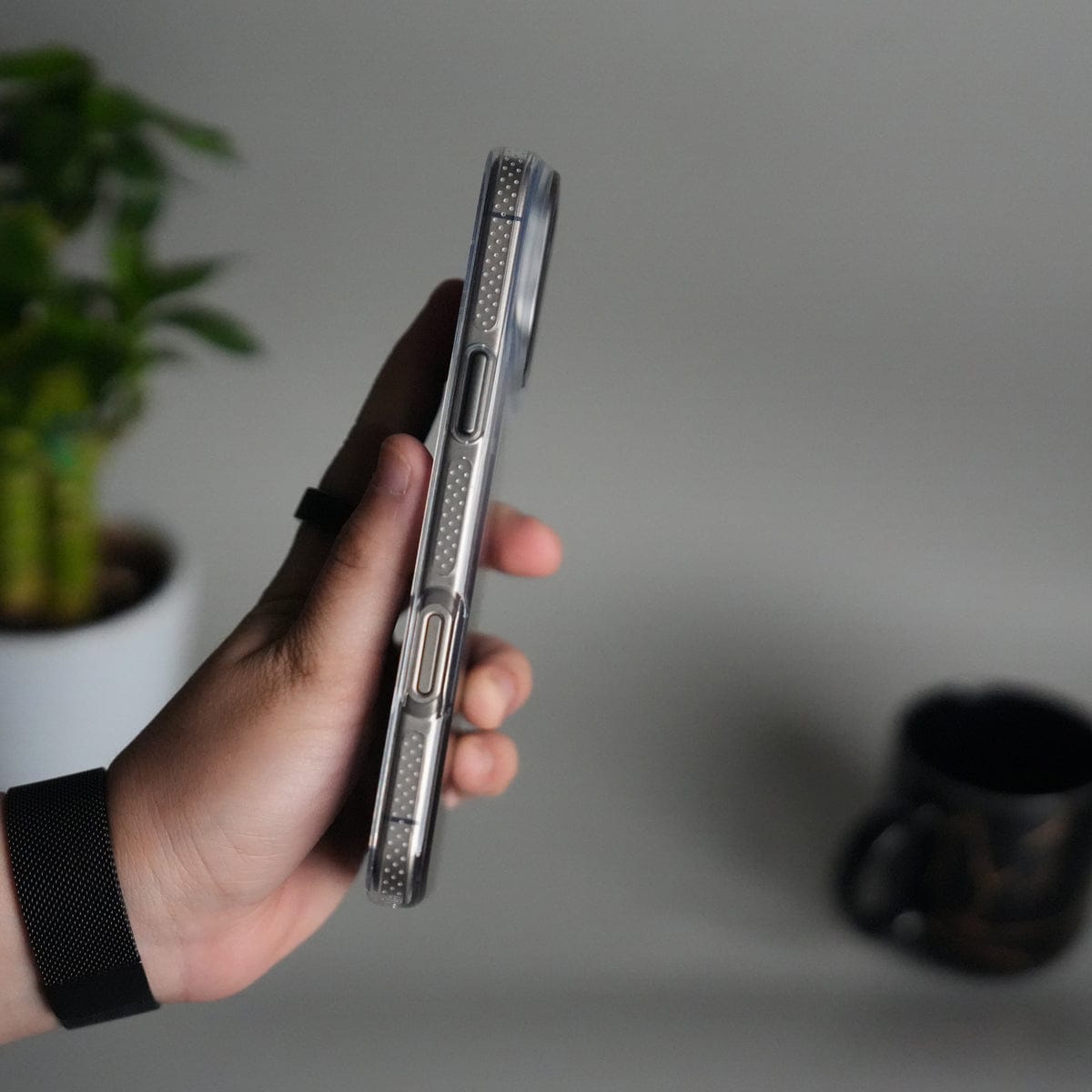 iPhone 17 Pro Dual Color Shade Smoke Matte MagSafe Case Cover