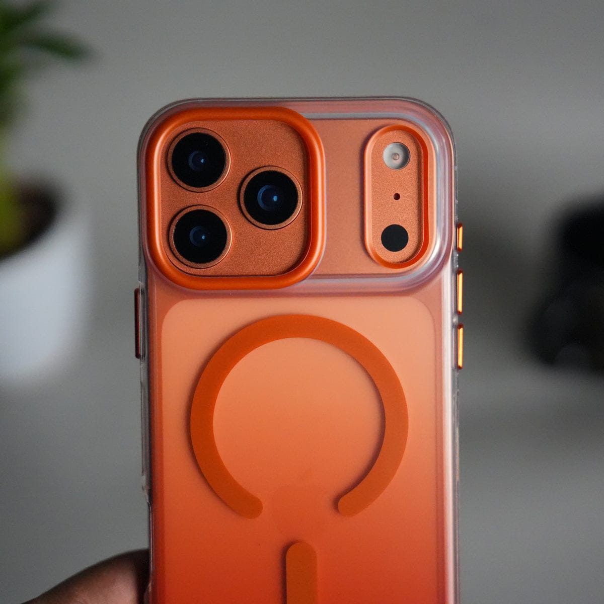 iPhone 17 Pro Dual Color Shade Smoke Matte MagSafe Case Cover