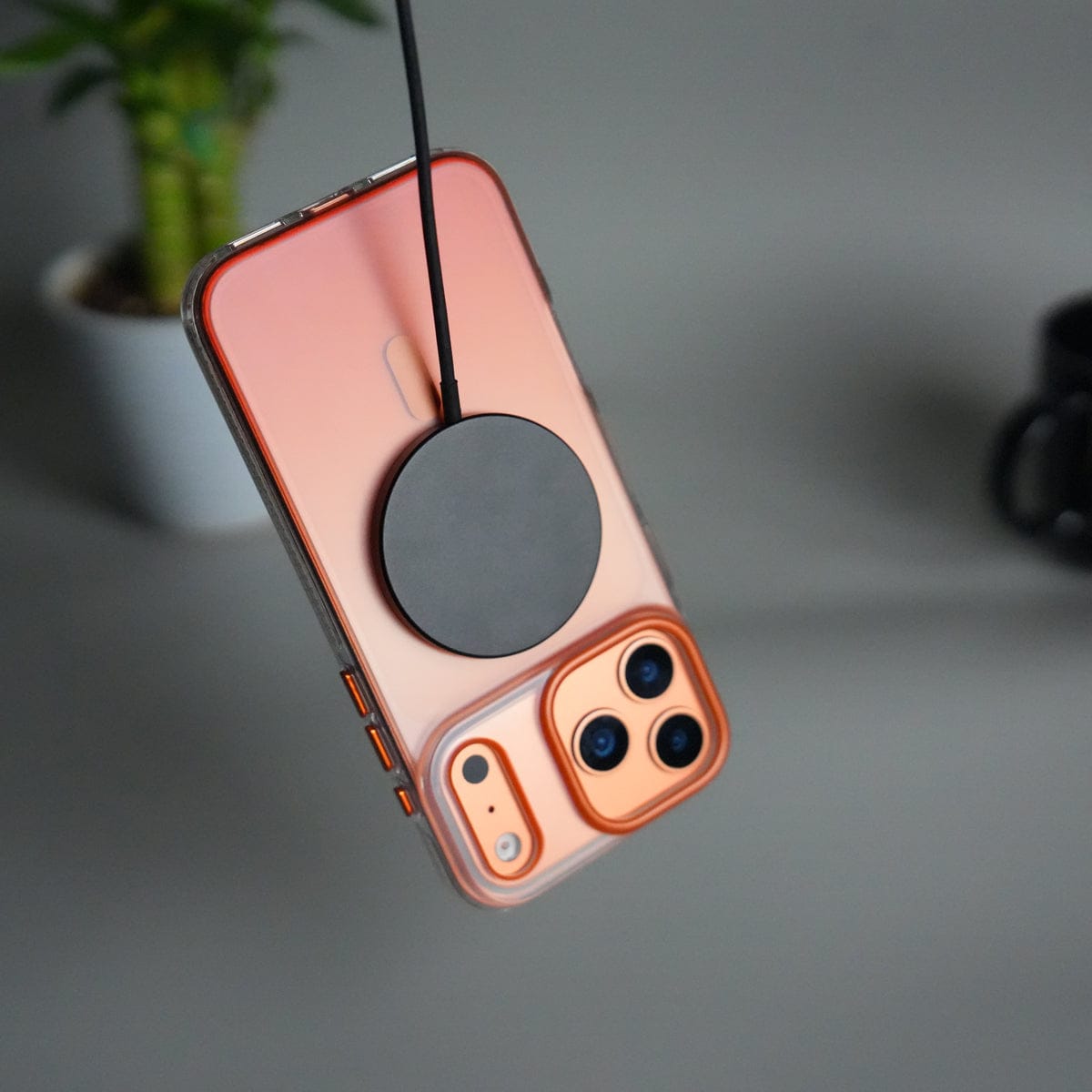 iPhone 17 Pro Dual Color Shade Smoke Matte MagSafe Case Cover