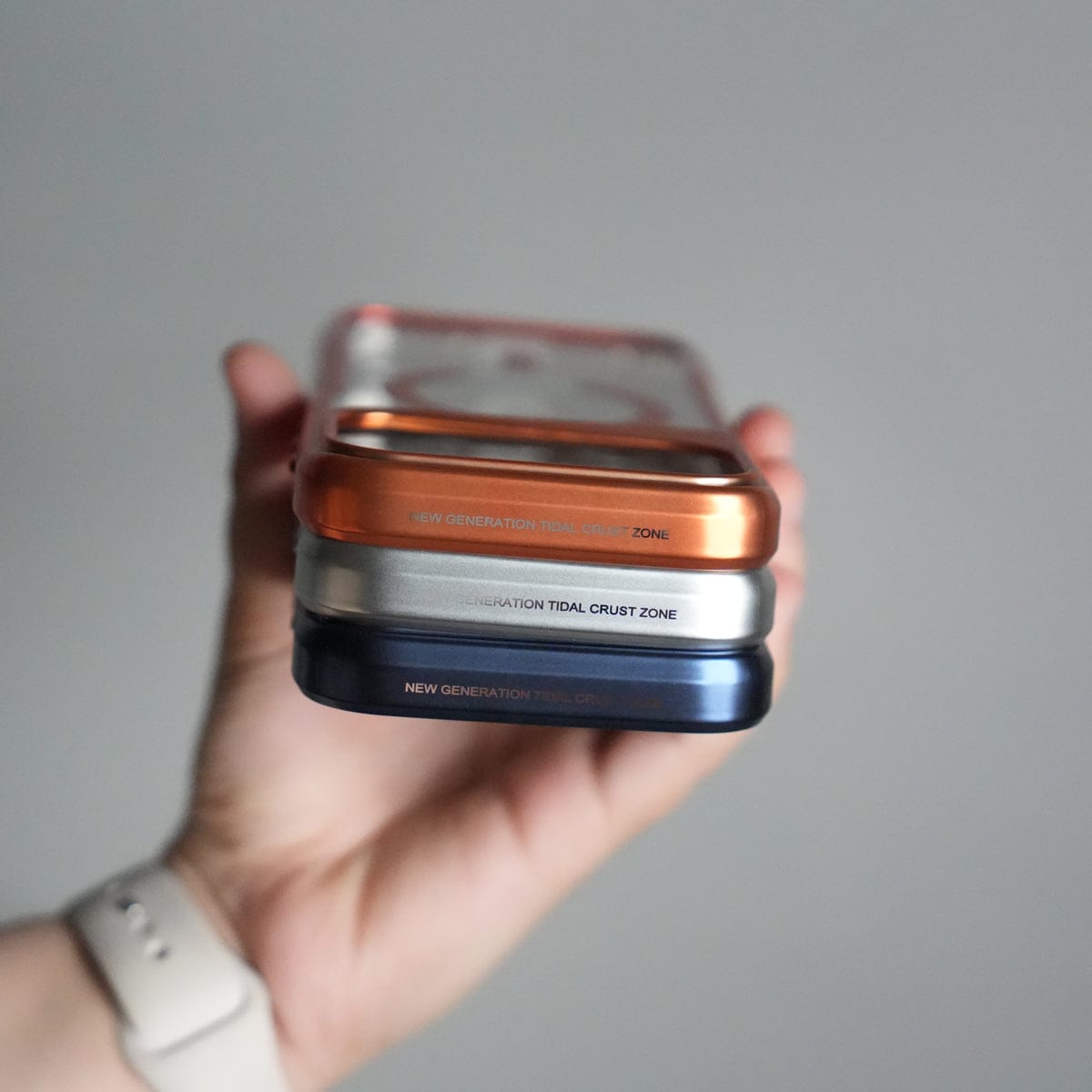 iPhone 17 Pro Max Electroplated Frame Transparent Magsafe Case