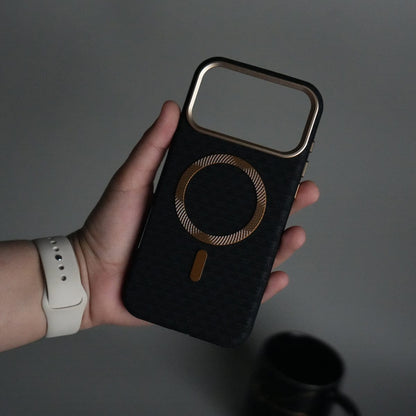 iPhone 17 Pro Elite Leather-Texture Case Cover