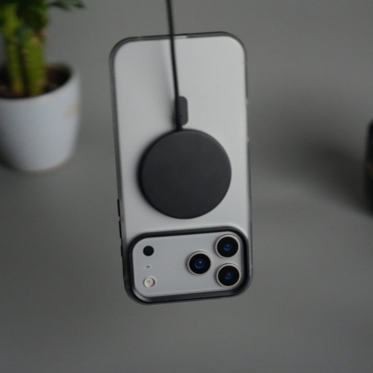 iPhone 17 Pro Max Frosted Magnetic Case | Aluminum Frame with MagSafe Ring & Metal Camera Guard