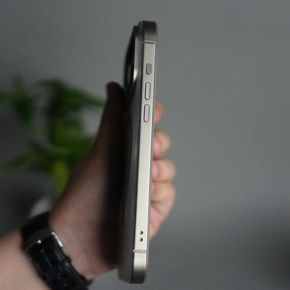 iPhone 17 Pro Max Frosted Magnetic Case | Aluminum Frame with MagSafe Ring & Metal Camera Guard