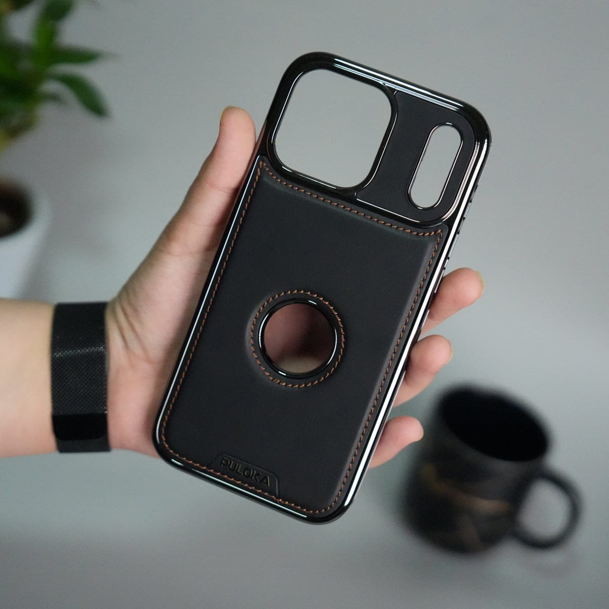 iPhone 17 Pro Max Leather Case