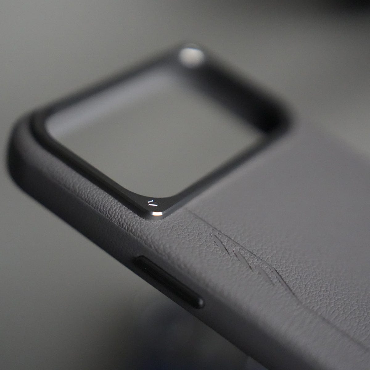 iPhone 17 Pro Leather Texture MagSafe PVC NUIU Case With Metal Camera Bump