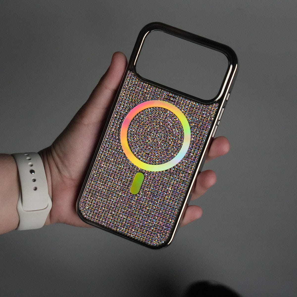 iPhone 17 Pro Luxury Diamond Case Cover