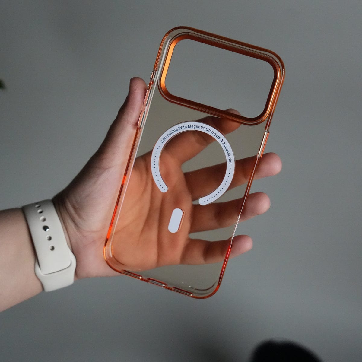 iPhone 17 Pro Luxury Diamond MagSafe Case | Crystal Clear Back Cover with Rhinestone Metal Camera Guard