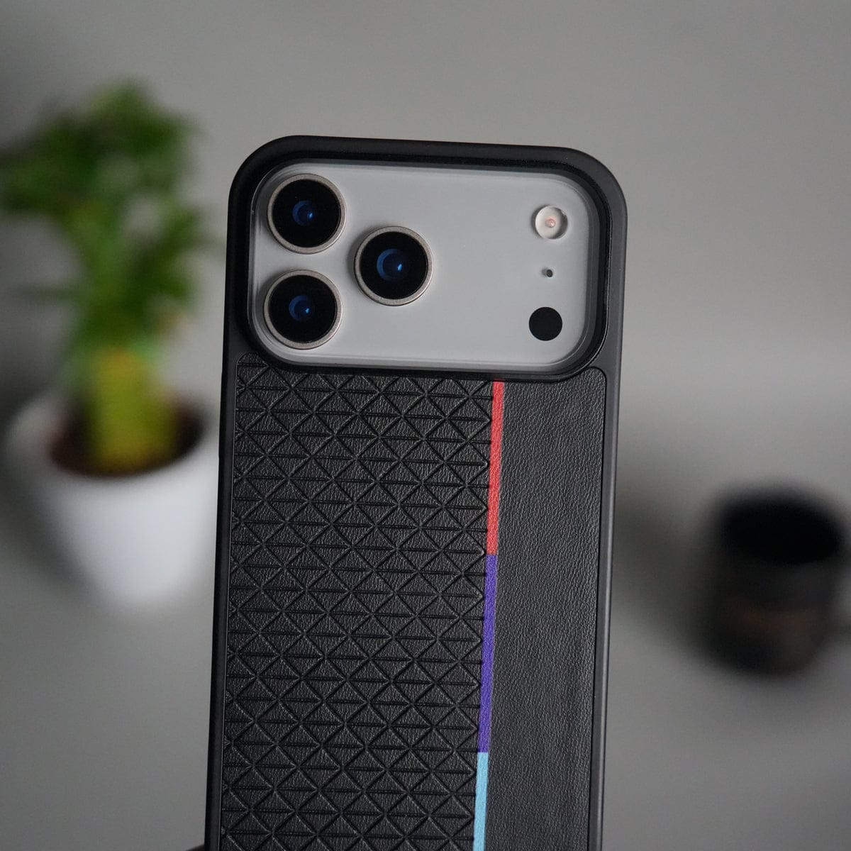 iPhone 17 Pro M Performance Sports Car Logo dual Shade Design Case Cover
