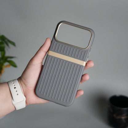 iPhone 17 Pro MagSafe Case | Premium Suitcase Textured Grip Cover with Metal Camera Bumper