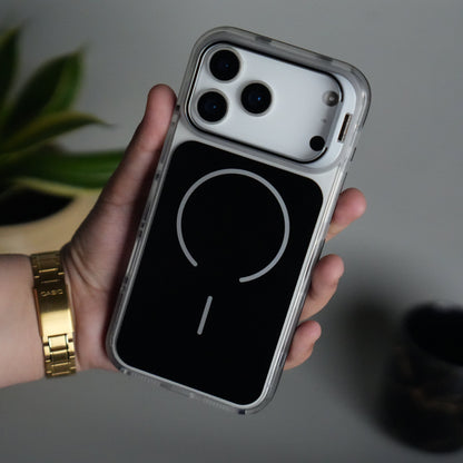 iPhone 17 Pro MagSafe Case with Metal Camera Stand | Slim & Shockproof Protection
