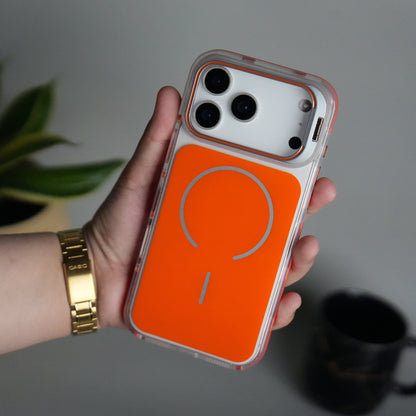 iPhone 17 Pro MagSafe Case with Metal Camera Stand | Slim & Shockproof Protection