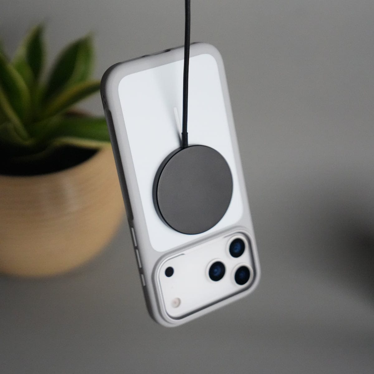 iPhone 17 Pro MagSafe Silicone Case Slim Matte Shockproof Cover with Camera Protection