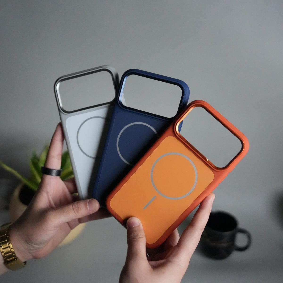 iPhone 17 Pro MagSafe Silicone Case Slim Matte Shockproof Cover with Camera Protection