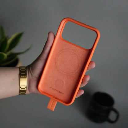 iPhone 17 Pro Max Silicone Case | Magnetic Ring | Silicone Rotating Grip Strap Cover