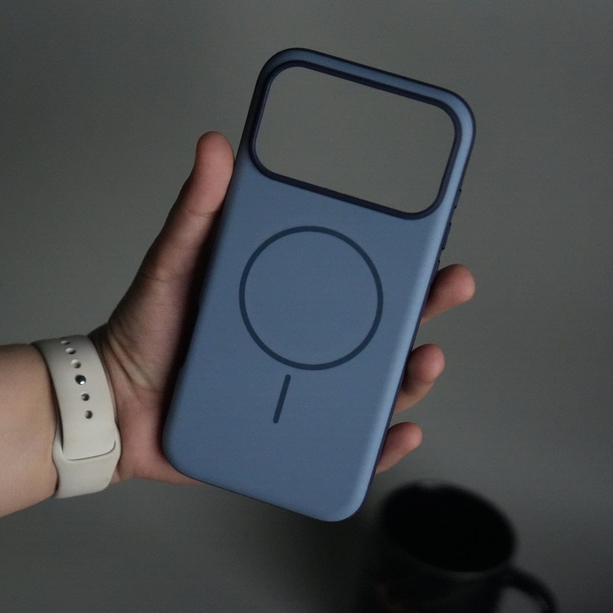 iPhone 17 Pro Max Soft Touch MagSafe Case | Matte Finish with Color Camera Frame