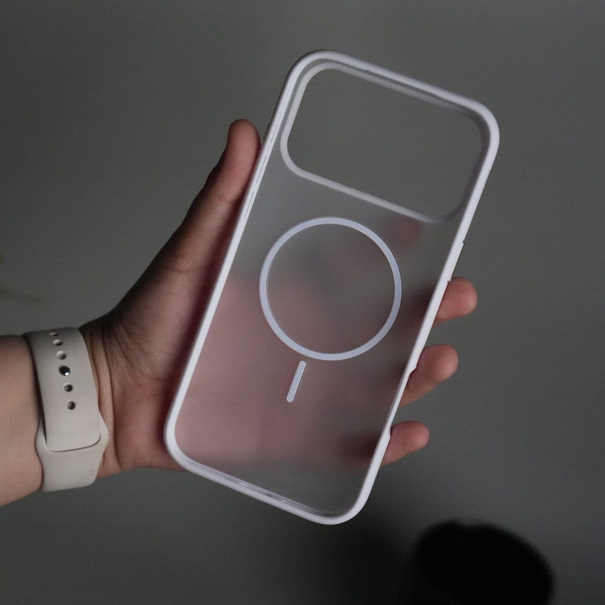 iPhone 17 Pro Soft Touch MagSafe Case | Matte Finish with Color Camera Frame