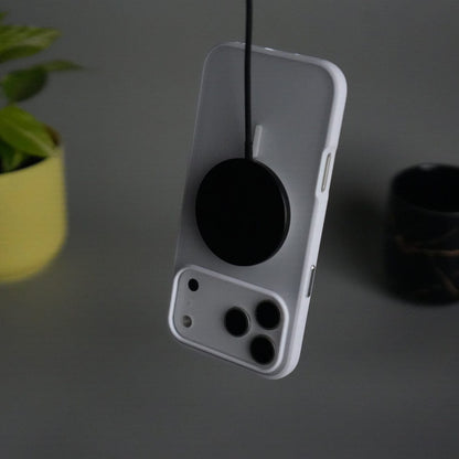 iPhone 17 Pro Max Soft Touch MagSafe Case | Matte Finish with Color Camera Frame