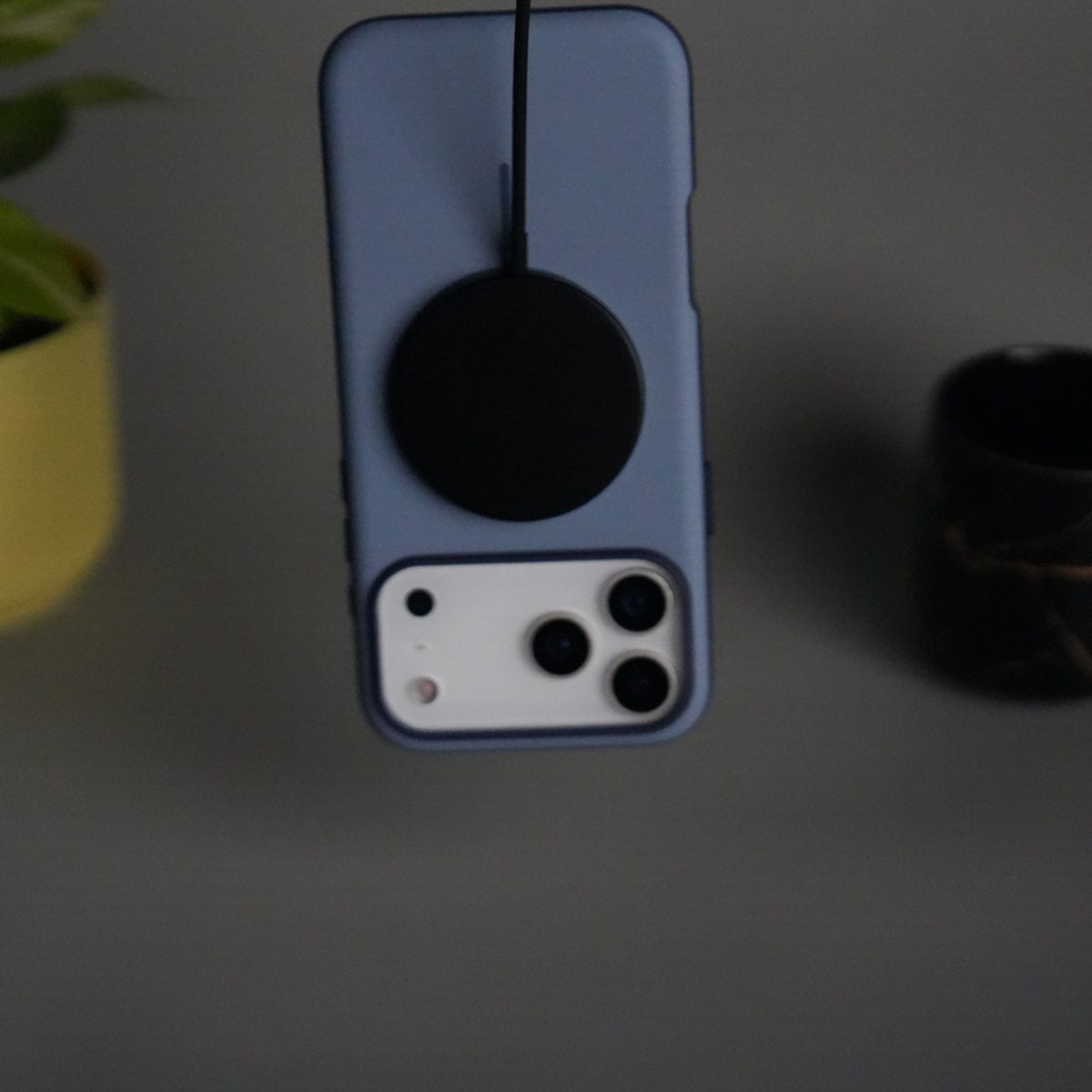 iPhone 17 Pro Max Soft Touch MagSafe Case | Matte Finish with Color Camera Frame
