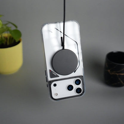 iPhone 17 Pro Max TechLine Transparent MagSafe Case with Metal Camera Bump Back Cover