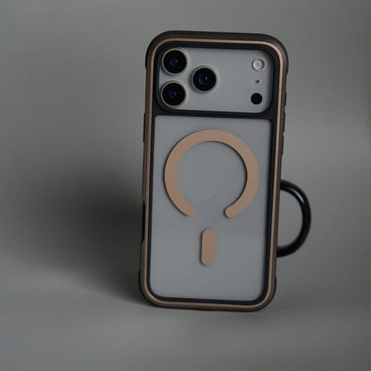 iPhone 17 Pro Military Grade Durable Aluminum Frame MagSafe Case | Anti-Yellowing Technology Case